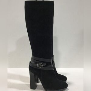 Armani Suede Knee High Boots with COA size 36.5